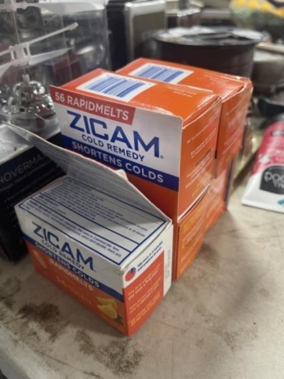 5 BOTTLES ZICAM