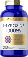 Carlyle L Tyrosine Capsules | 1000mg | 300 Count |