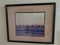 Framed, Marked American Indian People Art