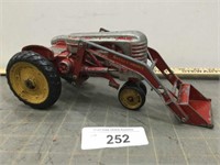 Vintage Massey Harris tractor w/loader