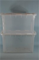 2 Sterilite Storage Containers