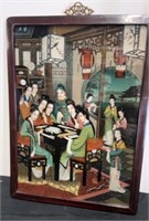 Early 20th Century Chinese Reverse Painting on