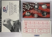 2008 Silver Proof Quarters