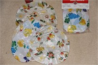 Set Of Vintage Bowl Covers