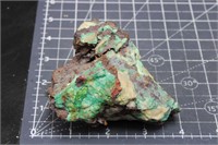 Copper w/Malachite Specimen, Ray Mine, AZ