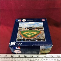 NY Yankees MLB Baseball 100-Piece Jigsaw Puzzle