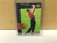 2001-02 Tiger Woods #176 Tour Time Rookie