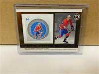 2005-06 NHL All Star Henri Richard #31 Stamp Card