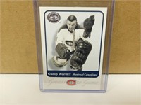 2001-02 Fleer Gump Worsley #88 Greats of the Game