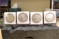 (3) 1879O ? (1) 1879S Morgan Silver Dollars