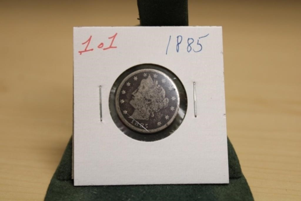 1885 V Nickel