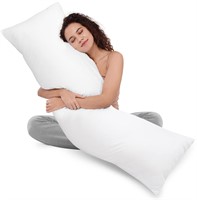 Utopia Bedding Full Body Pillow for Adults (White,