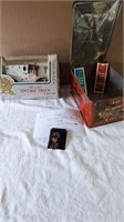 Vintage Truck Coin Bank & Union Leader Tin