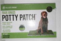 SILVER PAW FAUX GRASS POTTY PATCH 27X34" FOR DOGS