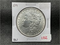 1889 MORGAN SILVER DOLLAR