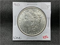 1890 MORGAN SILVER DOLLAR