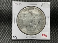 1890-O MORGAN SILVER DOLLAR