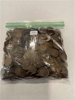 (500) Wheat Pennies