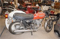 1977 Classic Suzuki GT185 Motorcycle