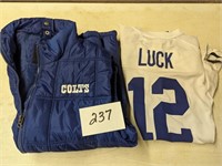 Luck Jersey and Indy Colts Vest