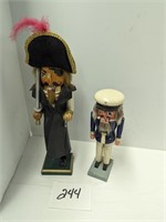 Pirate Wood Figures