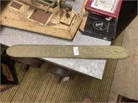 SOUTHERN CROSS CAST ALLOY SIGN