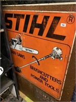 STIHL CHAINSAW SIGN