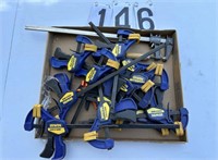 Irwin Quick grip clamps assorted sizes (15)