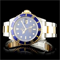 Rolex 18K & Stainless Steel Submariner Watch