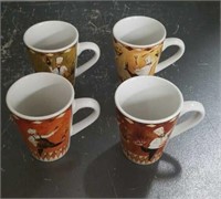 (4) Coffee Cups