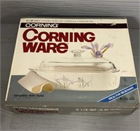 Sealed Corning Ware Casserole Dish