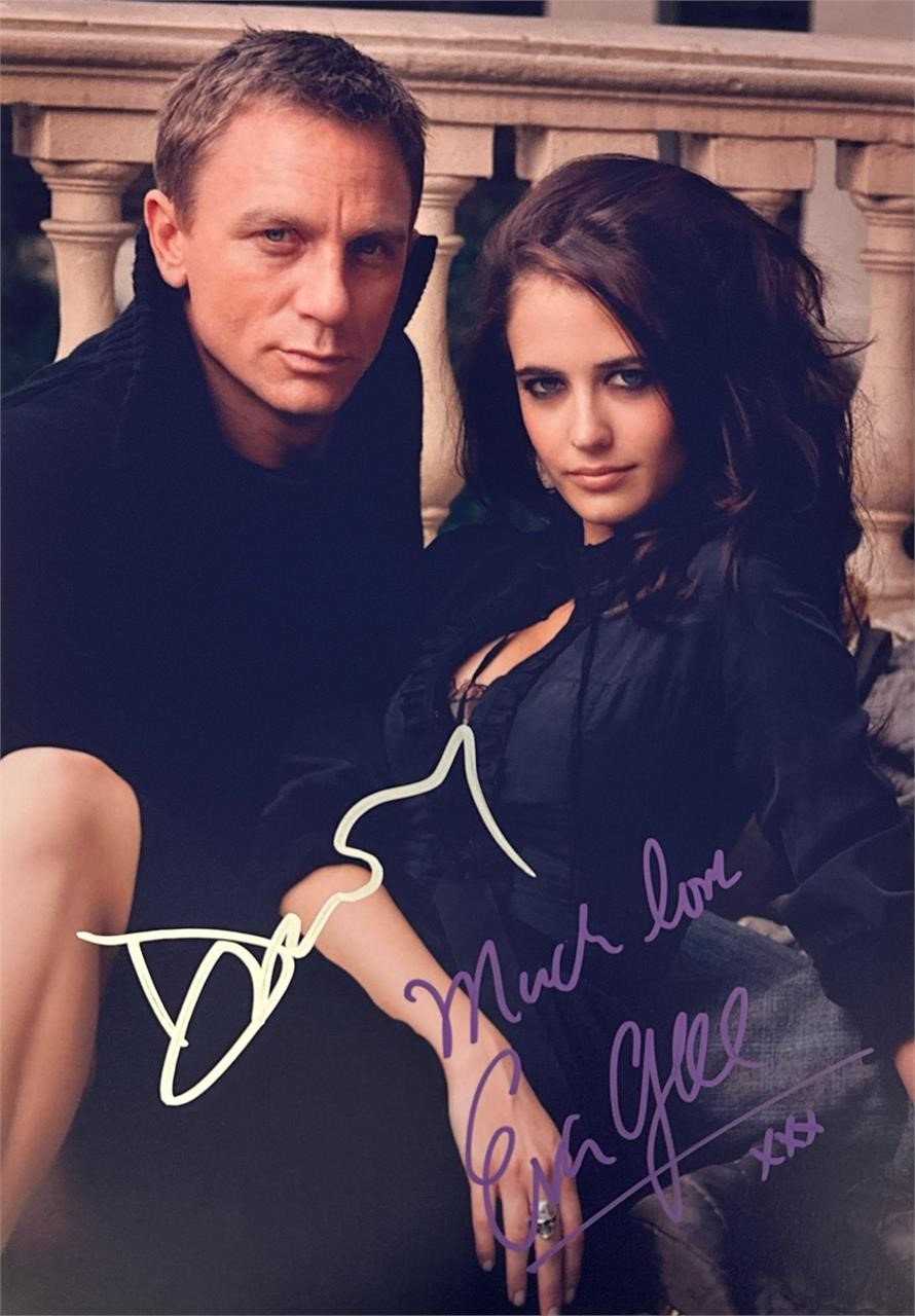 Autograph COA 007 Daniel Craig Photo