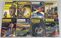 8pc 1960s Amazing Fact & Sci-Fi Stories Books