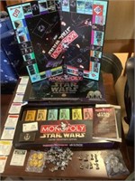 Star Wars Monopoly game 5 brass imperial coins