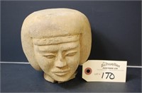 Egyptian Sandstone Carved Head