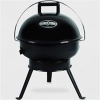 14" Portable Charcoal Grill - Black