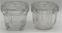 Glass Jars w/ Lids (2)