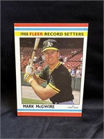 1988 Fleer Record Setters Mark Mcgwire