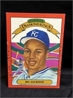 1989 Donruss Diamond King Bo Jackson Card
