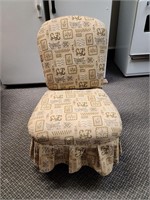 Vintage Skirted Chair
