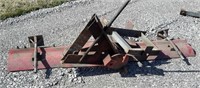 Home made front plow for Farmall A