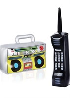 2 Pieces Inflatable Radio Boombox Inflatable