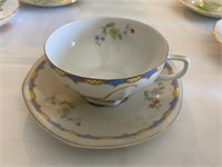 Czechoslovakia  Tea Cup & Saucer