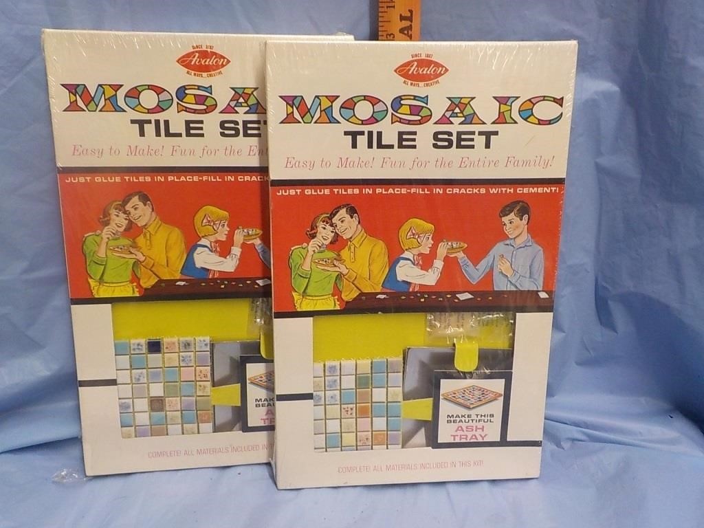 Mosaic tile sets