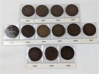 1907~1920 CDN CENT COINS