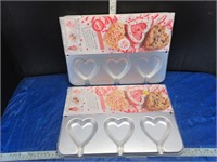 HEART SHAPED COOKIE TREAT PAN