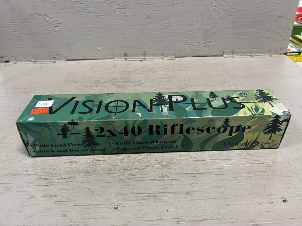 Vision Plus 4-12x40 Rifle Scope