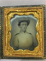Civil War Soldier Ambrotype Photo – Young