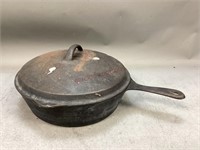 Lidded Cast Iron Pan