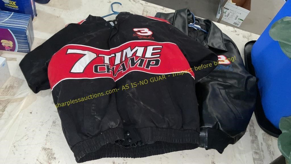 Dale Earnhardt Jackets, Large & XL